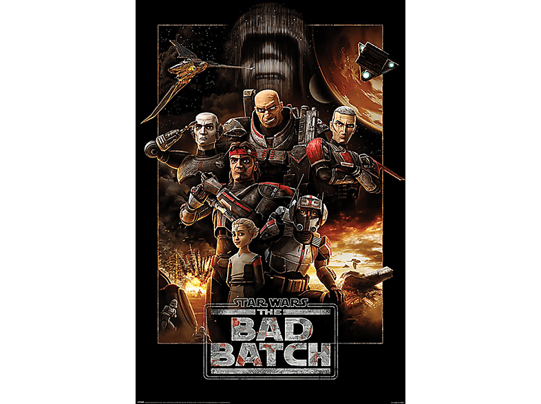 PYRAMID INTERNATIONAL Star Wars The Bad Batch Clone Sequel Poster von PYRAMID INTERNATIONAL
