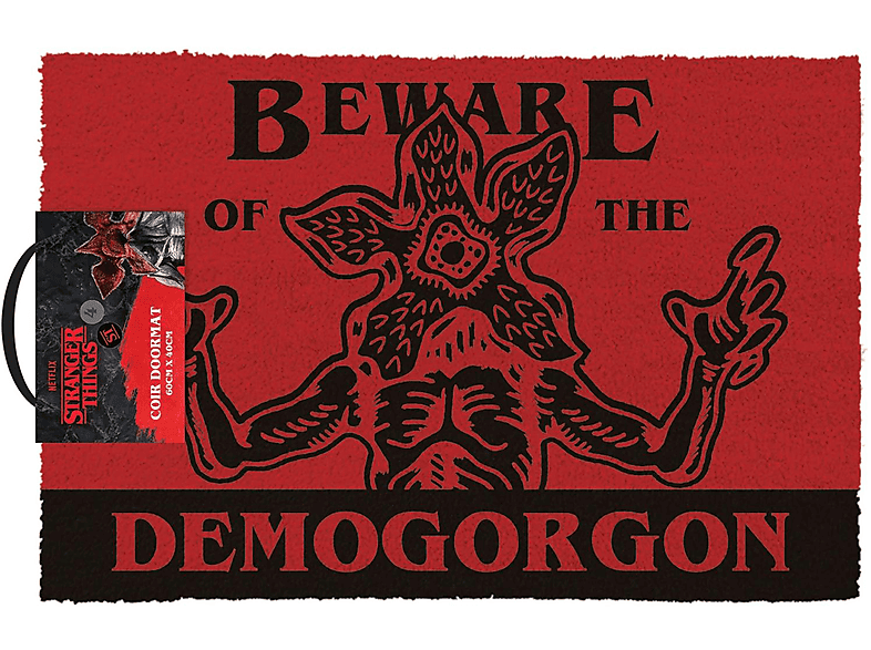 PYRAMID INTERNATIONAL Stranger Things Fußmatte Beware Demogorgon Fussmatte von PYRAMID INTERNATIONAL