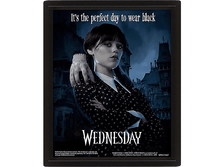 PYRAMID INTERNATIONAL Wednesday 3D Poster Perfect Day von PYRAMID INTERNATIONAL