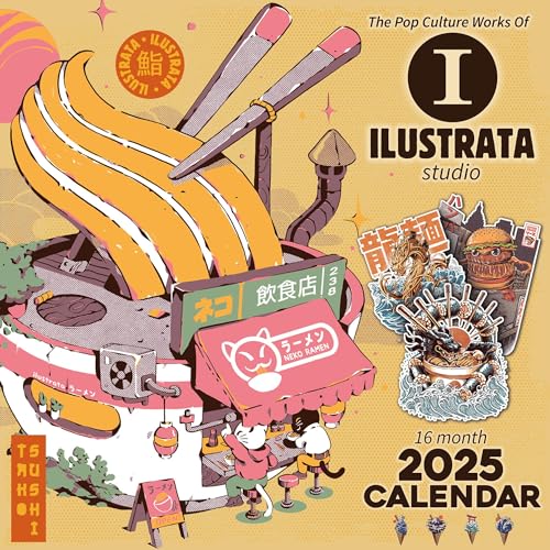 Ilustrata 2025 30X30 Broschürenkalender von PYRAMID