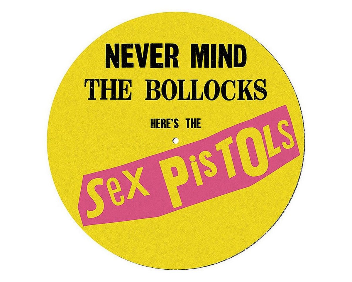 PYRAMID Plattenspieler-Schutzhülle Sex Pistols Plattenteller auflage Record Slip Mat von PYRAMID