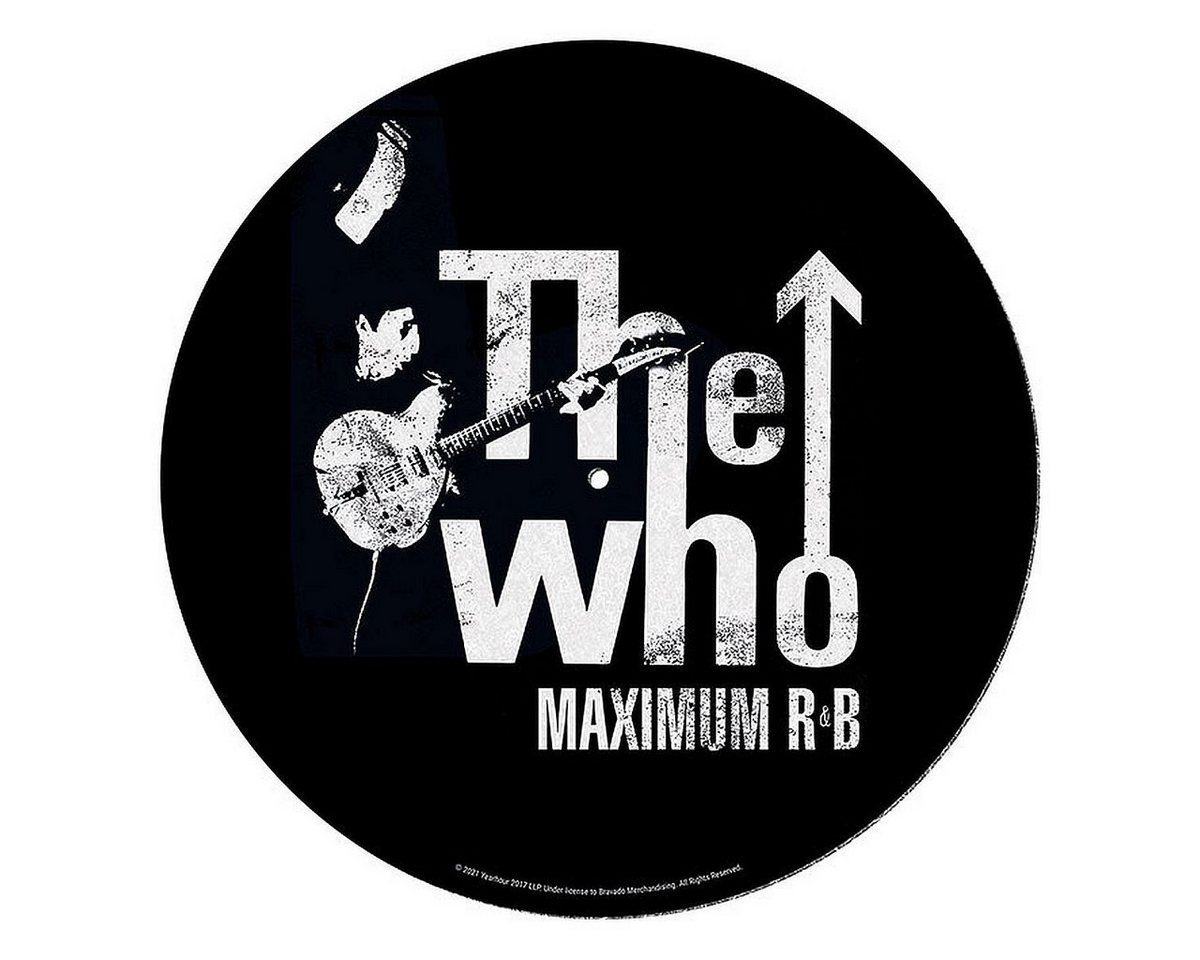PYRAMID Plattenspieler-Schutzhülle The Who Plattentellerauflage Record Slip Mat von PYRAMID