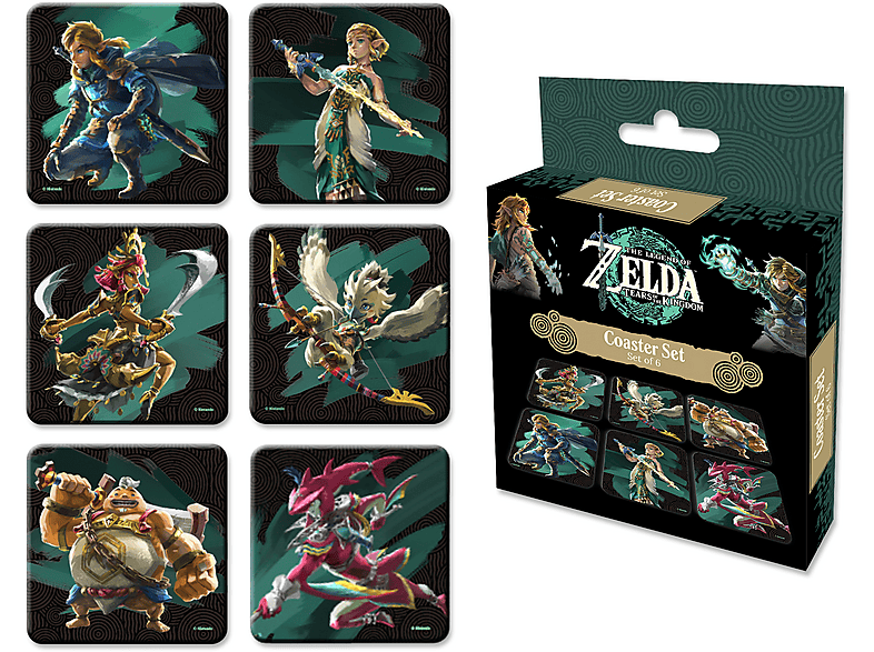 PYRAMID The Legend of Zelda: Tears the Kingdom - 6er Set Untersetzer PYRAMID The Legend of Zelda: Tears the Kingdom - 6er Set Untersetzer von PYRAMID