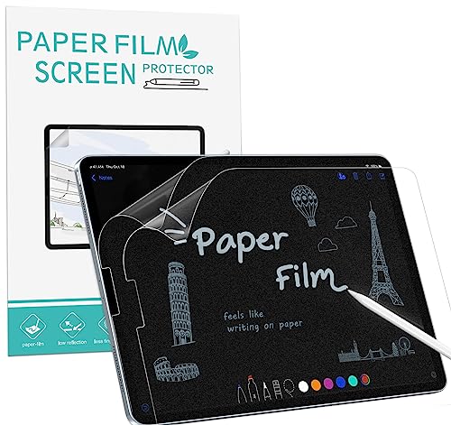 PYS 2 Stück Papier Schutzfolie für iPad Pro 12,9" 2022 2021 2020 2018 3. 4. 5. 6. Generation Matte Papierfolie zum Zeichnen Schreiben Notizen machen wie auf Papier PYS 2 Stück Papier Schutzfolie für iPad Pro 12,9" 2022 2021 2020 2018 3. 4. 5. 6. Generation Matte Papierfolie zum Zeichnen Schreiben Notizen machen wie auf Papier von PYS