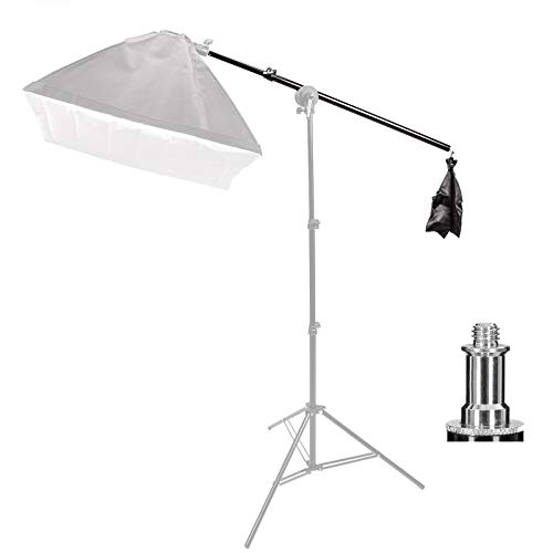 Pyxelstudio Auslegerarm Verlängerungsgriff Arm mit Sandsack für Lichtständer, Reflektor etc 140cm Pyxelstudio Auslegerarm Verlängerungsgriff Arm mit Sandsack für Lichtständer, Reflektor etc 140cm von PYXEL STUDIO