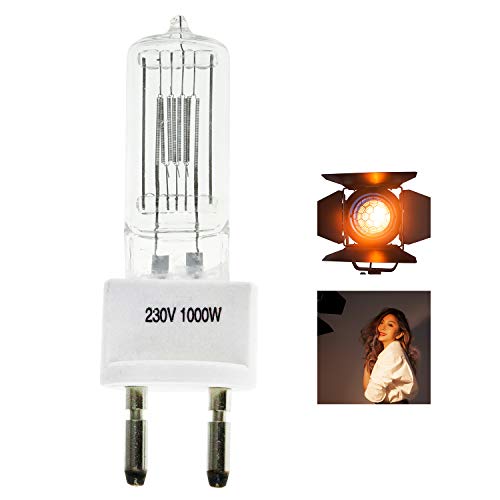 Pyxelstudio Halogen Glühlampe Halogenlampen 1000W Warmweiss Fresnel Tungsten Video Dauerlich Lampe 3200K 230V G22 Pyxelstudio Halogen Glühlampe Halogenlampen 1000W Warmweiss Fresnel Tungsten Video Dauerlich Lampe 3200K 230V G22 von PYXEL STUDIO