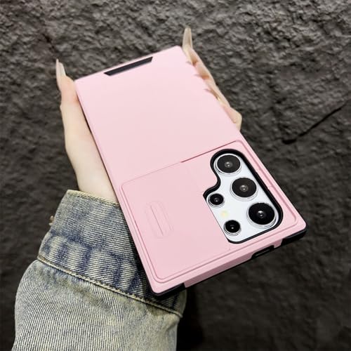 Deluxe Armor Handyhülle für Samsung Note 10 20 S20 S21 S22 S23 FE S24 Plus S25 Ultra A06 A16 Kamera-Schiebeschutzhülle, Pink, Für Samsung S25 Ultra Deluxe Armor Handyhülle für Samsung Note 10 20 S20 S21 S22 S23 FE S24 Plus S25 Ultra A06 A16 Kamera-Schiebeschutzhülle, Pink, Für Samsung S25 Ultra von PYYLTTP