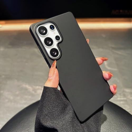 Luxuriöse, Matte, Harte PC-Hülle für Samsung Galaxy S25 Ultra S24 S23 Plus, mattierte, ultradünne, stoßfeste Hülle für Samsung S25Plus, Schwarz, für Samsung S24Ultra Luxuriöse, Matte, Harte PC-Hülle für Samsung Galaxy S25 Ultra S24 S23 Plus, mattierte, ultradünne, stoßfeste Hülle für Samsung S25Plus, Schwarz, für Samsung S24Ultra von PYYLTTP