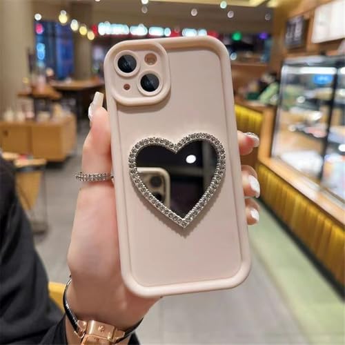 PYYLTTP Love Heart Diamond Mirror Handyhülle für Samsung S25 S24 S23 S22 Ultra S21 Plus S20 FE Note 20 Weiche Silikon-Stoßfeste Hülle, 2, Für Samsung S21FE PYYLTTP Love Heart Diamond Mirror Handyhülle für Samsung S25 S24 S23 S22 Ultra S21 Plus S20 FE Note 20 Weiche Silikon-Stoßfeste Hülle, 2, Für Samsung S21FE von PYYLTTP