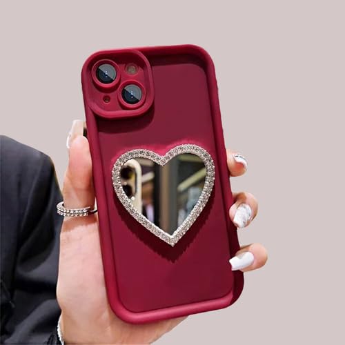 PYYLTTP Love Heart Diamond Mirror Handyhülle für Samsung S25 S24 S23 S22 Ultra S21 Plus S20 FE Note 20 Weiche Silikon-Stoßschutzhülle, 3, Für Samsung Note 20 PYYLTTP Love Heart Diamond Mirror Handyhülle für Samsung S25 S24 S23 S22 Ultra S21 Plus S20 FE Note 20 Weiche Silikon-Stoßschutzhülle, 3, Für Samsung Note 20 von PYYLTTP