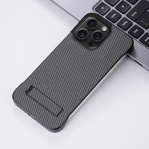 PYYLTTP Luxuriöse Hart-PC-Hülle für iPhone 16e 16 15 14 Pro Max 16 Plus 16pro/15pro Max Telefonabdeckung (für iPhone 14 Pro/Grau) von PYYLTTP