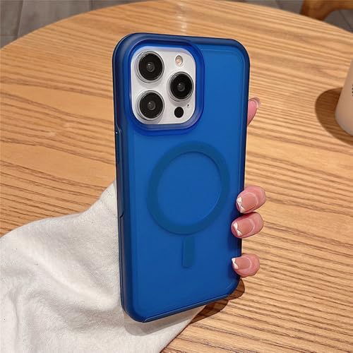 PYYLTTP Magnetische kabellose Ladehülle für iPhone 16 15 11 12 13 14 Pro Max XR XS 7 8 Plus SE Einfarbige stoßfeste Hülle, Marineblau, für iPhone 13Pro Max PYYLTTP Magnetische kabellose Ladehülle für iPhone 16 15 11 12 13 14 Pro Max XR XS 7 8 Plus SE Einfarbige stoßfeste Hülle, Marineblau, für iPhone 13Pro Max von PYYLTTP