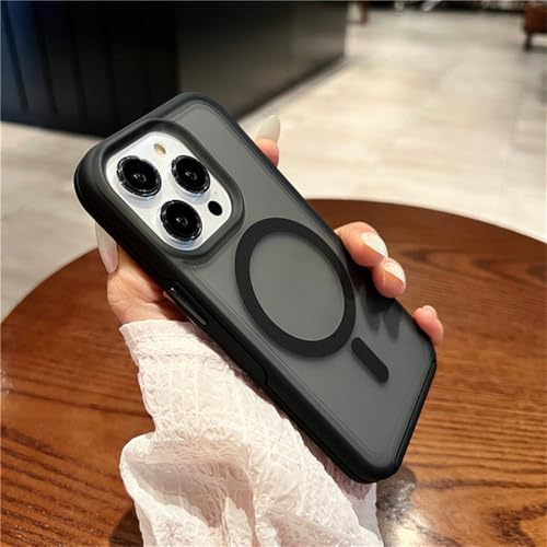 PYYLTTP Magnetische kabellose Ladehülle für iPhone 16 15 11 12 13 14 Pro Max XR XS 7 8 Plus SE Einfarbige stoßfeste Hülle, Schwarz, Für iPhone 7 Plus PYYLTTP Magnetische kabellose Ladehülle für iPhone 16 15 11 12 13 14 Pro Max XR XS 7 8 Plus SE Einfarbige stoßfeste Hülle, Schwarz, Für iPhone 7 Plus von PYYLTTP
