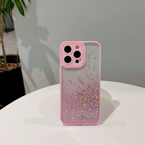 PYYLTTP Transparente Glitzer-Schutzhülle für iPhone 15, 14, 13, 12, Mini, 11 Pro, Max, X, XR, XS, Max, 6, 6S, 7, 8 Plus, stoßfest, mit Pailletten, Rosa, für iPhone 11 Pro PYYLTTP Transparente Glitzer-Schutzhülle für iPhone 15, 14, 13, 12, Mini, 11 Pro, Max, X, XR, XS, Max, 6, 6S, 7, 8 Plus, stoßfest, mit Pailletten, Rosa, für iPhone 11 Pro von PYYLTTP