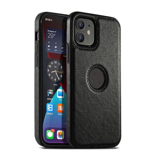 PYYLTTP Ultradünne, schlanke Leder-Handyhülle für iPhone 14 13 12 11 Pro Max XS XR X SE 7 8 Plus, stoßfeste Stoßstange, weiche Business-Rückseite, Schwarz, für iPhone 7 8 PYYLTTP Ultradünne, schlanke Leder-Handyhülle für iPhone 14 13 12 11 Pro Max XS XR X SE 7 8 Plus, stoßfeste Stoßstange, weiche Business-Rückseite, Schwarz, für iPhone 7 8 von PYYLTTP