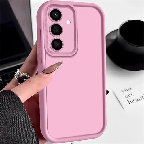 PYYLTTP Weiche TPU-Schutzhülle für Samsung Galaxy A55, A54, A53, A35, A15, A16, A25, 5G, S24, S23, S22, S25, Ultra, S23 FE, Bonbonfarben, Silikon, Rosa, für Samsung S22Ultra PYYLTTP Weiche TPU-Schutzhülle für Samsung Galaxy A55, A54, A53, A35, A15, A16, A25, 5G, S24, S23, S22, S25, Ultra, S23 FE, Bonbonfarben, Silikon, Rosa, für Samsung S22Ultra von PYYLTTP