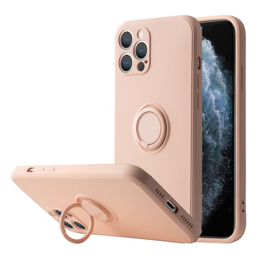 Schutzhülle für Samsung Galaxy S20 FE Note 20 S22 Ultra S21 Plus A50 A70 A51 A71, Flüssigsilikon, magnetische Ringhalterung, Rosa, für S20 FE Schutzhülle für Samsung Galaxy S20 FE Note 20 S22 Ultra S21 Plus A50 A70 A51 A71, Flüssigsilikon, magnetische Ringhalterung, Rosa, für S20 FE von PYYLTTP