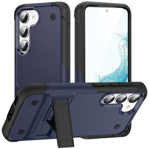 Stoßfeste Halterung mit Ständer für Samsung Galaxy S24 S23 Ultra S22 S21 S20 Plus FE A52 A73 A53 A54 A32 A33 Ständerabdeckung, Marineblau, für A14 5G Stoßfeste Halterung mit Ständer für Samsung Galaxy S24 S23 Ultra S22 S21 S20 Plus FE A52 A73 A53 A54 A32 A33 Ständerabdeckung, Marineblau, für A14 5G von PYYLTTP