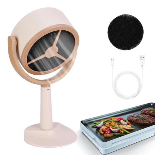 PZJFH Tisch Dunstabzugshaube, Mini Tragbare Dunstabzugshaube, Dunstabzug Mobil mit 2 Aktivkohlefilter Küchen-Abzugsventilator Verstellbare Dunstabzugshaube für Zuhause, Küche, Camping, Grill, Hot Pot PZJFH Tisch Dunstabzugshaube, Mini Tragbare Dunstabzugshaube, Dunstabzug Mobil mit 2 Aktivkohlefilter Küchen-Abzugsventilator Verstellbare Dunstabzugshaube für Zuhause, Küche, Camping, Grill, Hot Pot von PZJFH