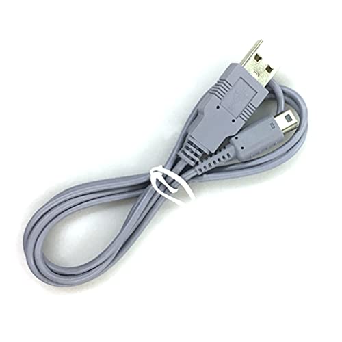 USB-Ladekabel, USB-Daten-Ladegerät, Ladekabel, kompatibel mit Wii U Gamepad Controller von PZV