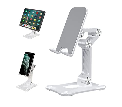 PZiXuaner Handy Ständer. Faltbarer Büro-Telefonständer für den Schreibtisch Verstellbarer Desktop-Telefonhalter Kompatibel mit 4,7'' -13'' Mobiltelefon/Smartphone/Handy/iPad/Tablet. von PZiXuaner