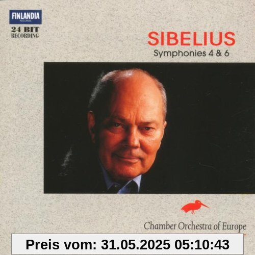 Sinfonien 4 und 6 von Paavo Berglund