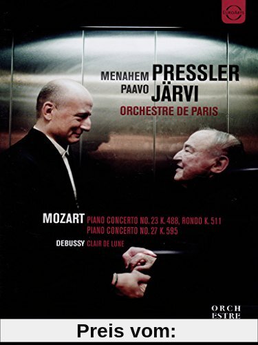 MOZART: Klavierkonzerte 23+27/Rondo [DVD] von Paavo Järvi