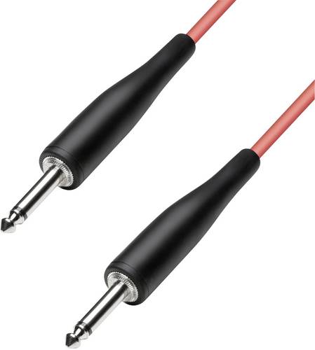 Paccs HIC23RE090SD Instrumenten Kabel [1x Klinkenstecker 6.35mm - 1x Klinkenstecker 6.35 mm] 9.00m R von Paccs