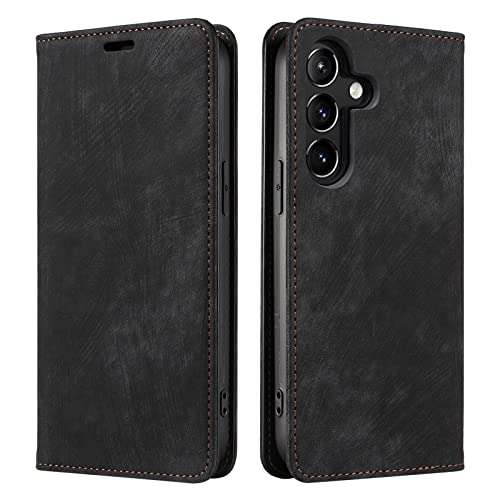 PaceBid Hülle Kompatibel mit Samsung Galaxy A54 5G, Retro Luxus Leder Brieftasche Stoßfeste Schutzhülle mit Kartenfächer, Magnetisches Flip Handyhülle für Samsung Galaxy A54 5G -Schwarz PaceBid Hülle Kompatibel mit Samsung Galaxy A54 5G, Retro Luxus Leder Brieftasche Stoßfeste Schutzhülle mit Kartenfächer, Magnetisches Flip Handyhülle für Samsung Galaxy A54 5G -Schwarz von PaceBid