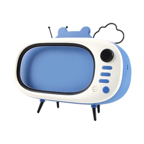 Desktop-Telefonhalter | Retro-Telefonhalter in TV-Form, niedlicher Telefonhalter | Lustiger Telefon-Organizer mit einzigartigem Ständer für Handys unter von Pacienjo