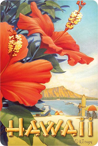 Kerne Erickson Hawaiianische Vintage-Postkarten, 30 Stück von Pacifica Island Art