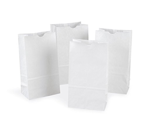 Pacon® Kraft Taschen, 15,2 cm X3–5/20,3 x 27,9 cm weiß, 100 Taschen/Pack, (72020) von Pacon