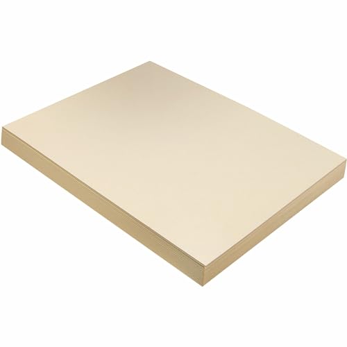 Pacon Mittelschweres Tagboard, Manila, 22,9 x 30,5 cm, 100 Blatt von PACON
