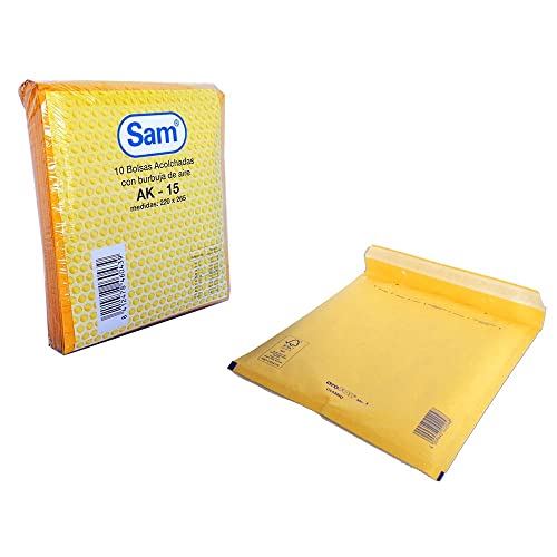 Packung mit 10 gepolsterten Beuteln, 220 x 265 cm, mit Streifen Packung mit 10 gepolsterten Beuteln, 220 x 265 cm, mit Streifen von Pacsa