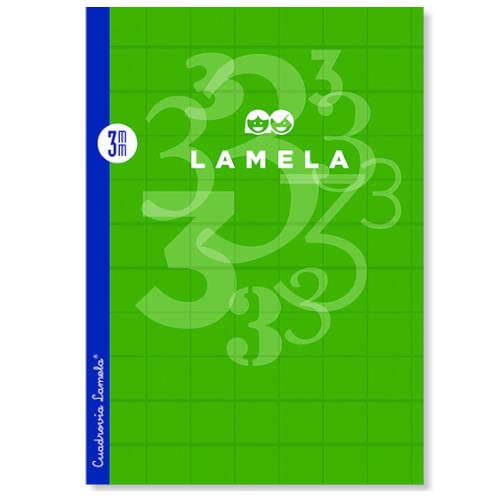 Pacsa Notizbuch Lamelle Format A4 liniert 2,5 mm - 50 Blatt Polypropylen 90 g Lamelle 06a4p02 von Pacsa
