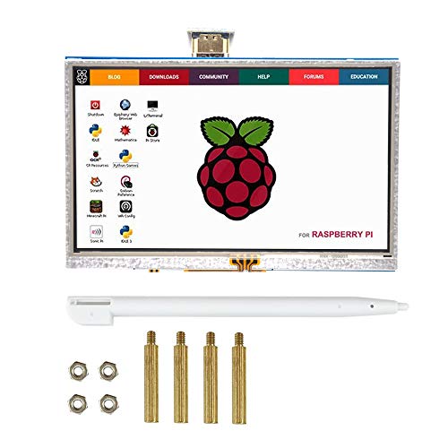 17,8 cm (7 Zoll) Monitor und HDMI, 5 Zoll Raspberry Pi LCD-Display von Padarsey