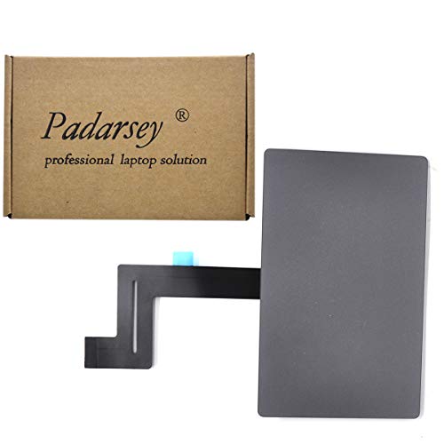 Padarsey Ersatz-Trackpad Touchpad kompatibel für MacBook Pro Retina 13 Zoll Unibody A1706 Touch Pad mit Flexkabel (passend für 2016–2017 Version) (A1706 2016–2017 13 Zoll mit Kabel (grau)) von Padarsey