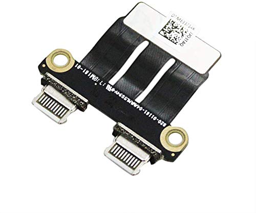 Padarsey Ersatz-Typ-C USB-C DC Power Jack I/O Board Flex Kabel für MacBook Pro 13" 15" A1706 A1707 A1708 2016 2017 820-00484-02 von Padarsey