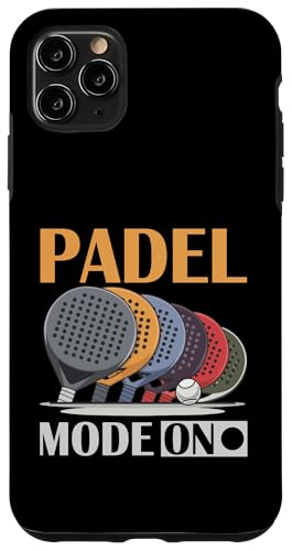 Paddelspieler Paddelball Hülle für iPhone 11 Pro Max von Padel Clothing for Padel Lovers