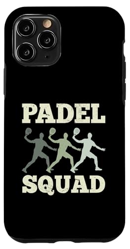 Paddelspieler Paddelball Hülle für iPhone 11 Pro von Padel Clothing for Padel Lovers