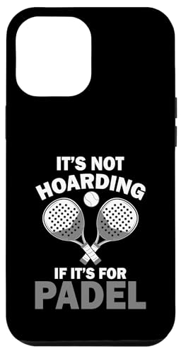 Paddelspieler Paddelball Hülle für iPhone 12 Pro Max von Padel Clothing for Padel Lovers