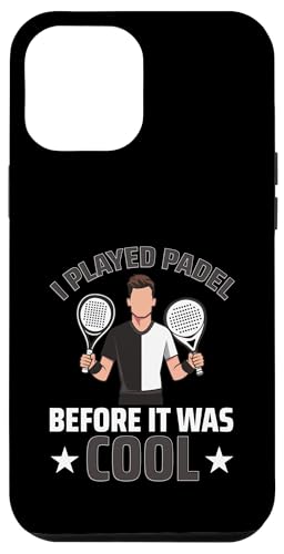 Paddelspieler Paddelball Hülle für iPhone 12 Pro Max von Padel Clothing for Padel Lovers
