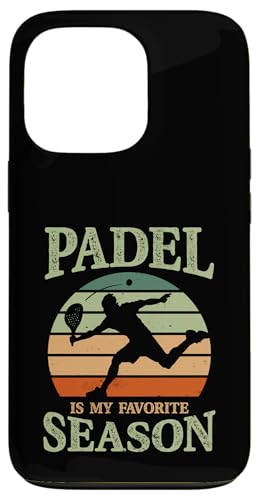 Paddelspieler Paddelball Hülle für iPhone 13 Pro von Padel Clothing for Padel Lovers