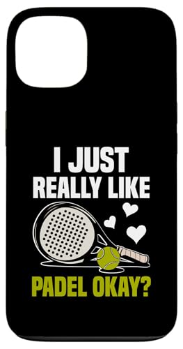 Paddelspieler Paddelball Hülle für iPhone 13 von Padel Clothing for Padel Lovers