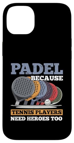 Paddelspieler Paddelball Hülle für iPhone 14 Plus von Padel Clothing for Padel Lovers