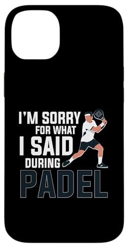 Paddelspieler Paddelball Hülle für iPhone 14 Plus von Padel Clothing for Padel Lovers