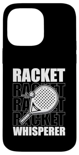 Paddelspieler Paddelball Hülle für iPhone 14 Pro Max von Padel Clothing for Padel Lovers