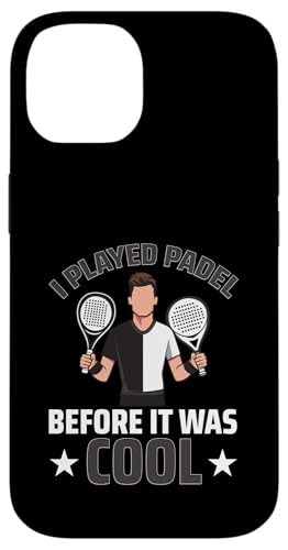 Paddelspieler Paddelball Hülle für iPhone 14 von Padel Clothing for Padel Lovers