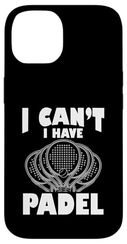 Paddelspieler Paddelball Hülle für iPhone 14 von Padel Clothing for Padel Lovers
