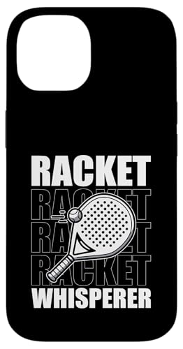 Paddelspieler Paddelball Hülle für iPhone 14 von Padel Clothing for Padel Lovers
